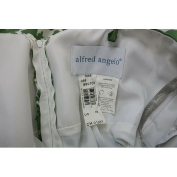 Alfred Angelo Floral Spaghetti Strap Dress - Picture 7 of 7